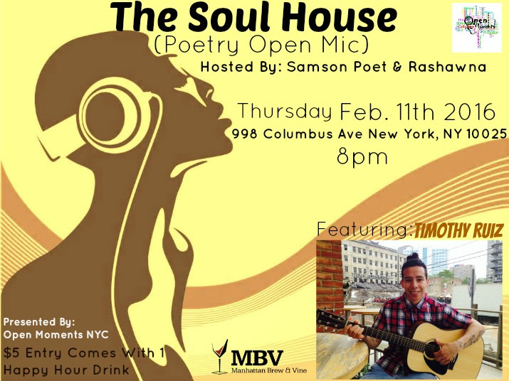 Soul House Feb 11, 16 Flyer
