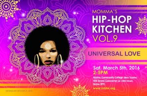 Mommas Hip Hop Kitchen Mar 5. 16 Flyer