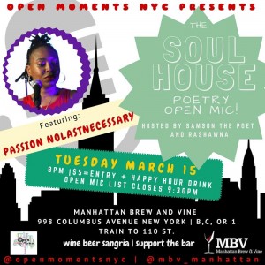 Soul House Mar 15, 16 Flyer